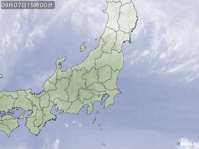 実況天気図(2019年09月07日)
