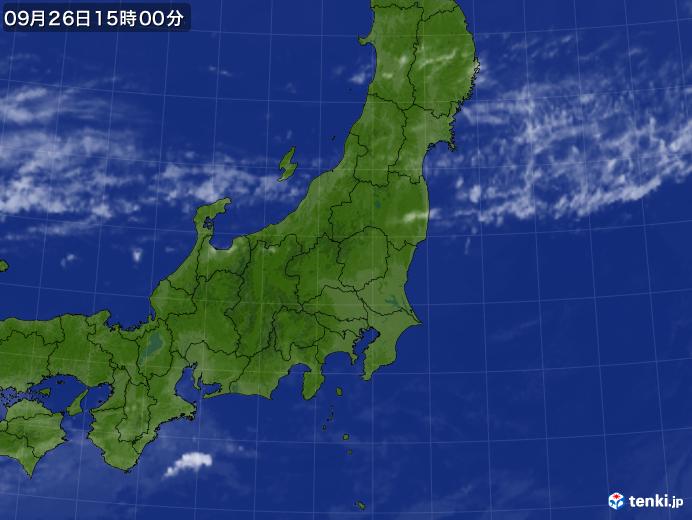 実況天気図(2019年09月26日)