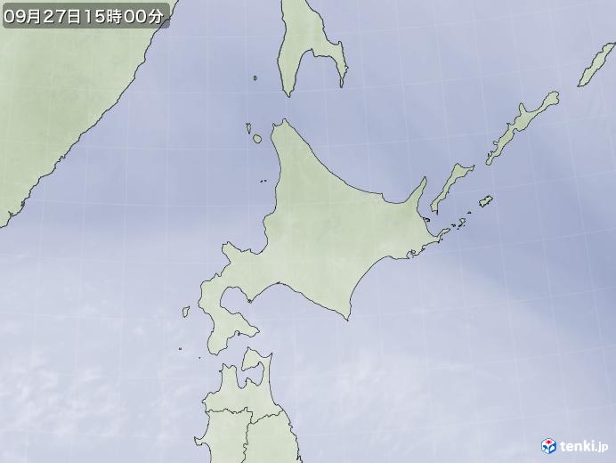 実況天気図(2019年09月27日)