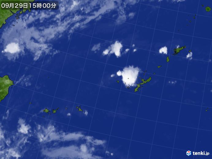 実況天気図(2019年09月29日)