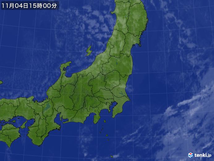 実況天気図(2019年11月04日)