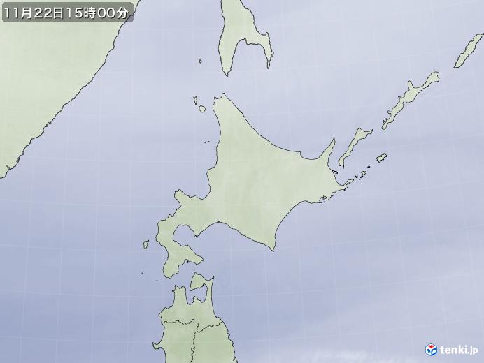 実況天気図(2019年11月22日)