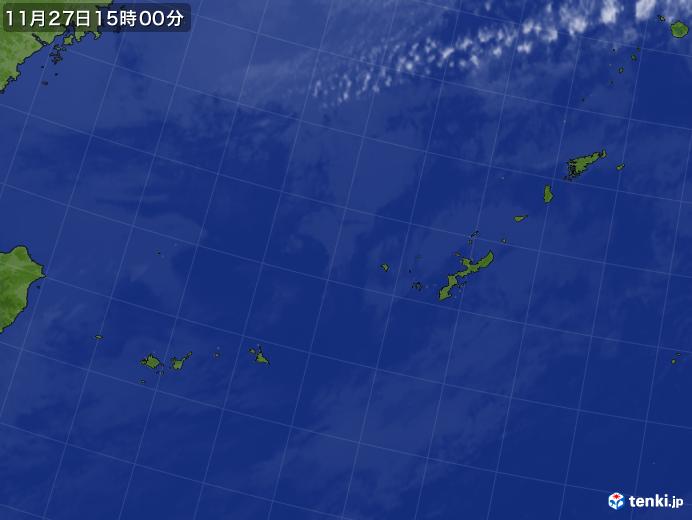実況天気図(2019年11月27日)