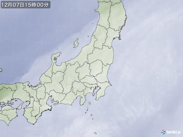 実況天気図(2019年12月07日)