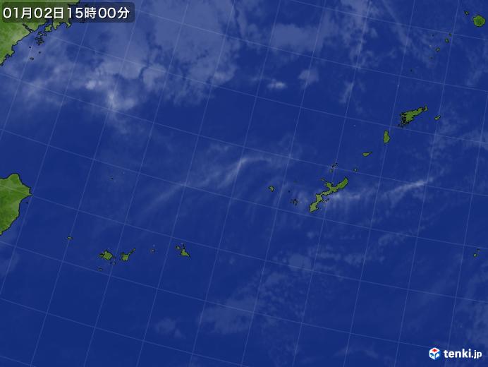 実況天気図(2020年01月02日)