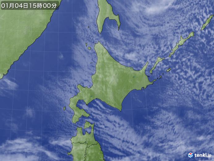 実況天気図(2020年01月04日)