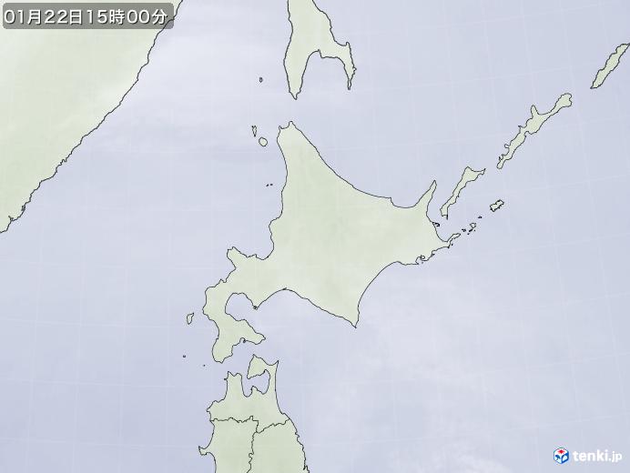 実況天気図(2020年01月22日)