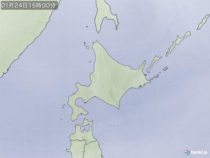 実況天気図(2020年01月24日)