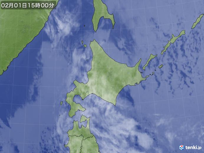 実況天気図(2020年02月01日)