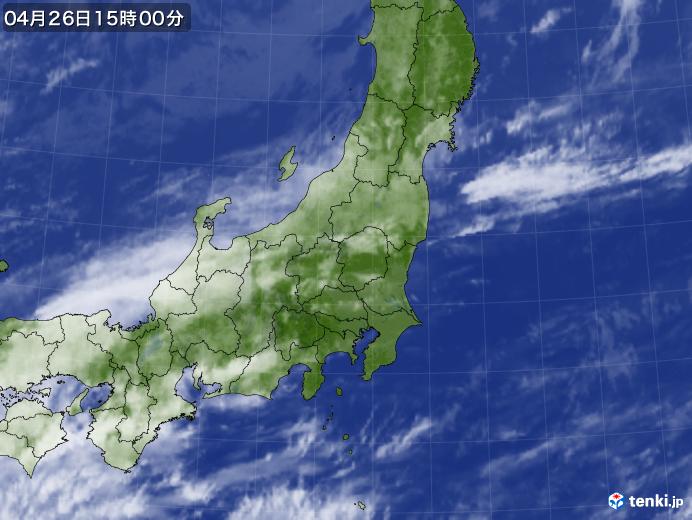 実況天気図(2020年04月26日)