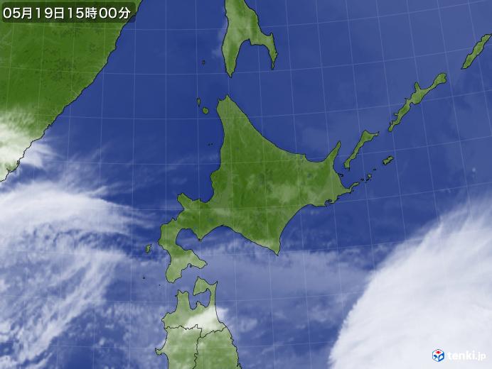 実況天気図(2020年05月19日)