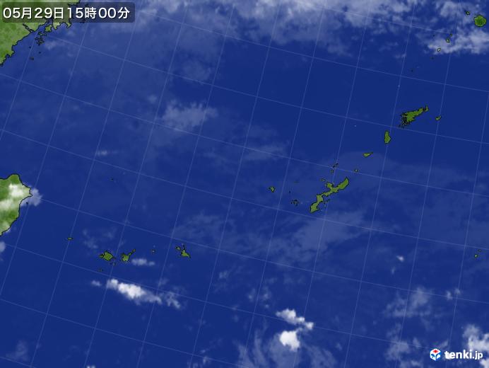 実況天気図(2020年05月29日)