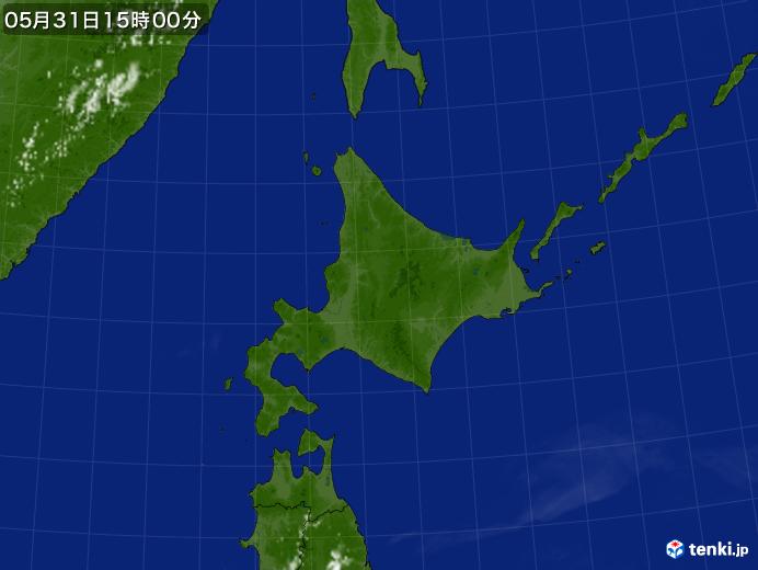 実況天気図(2020年05月31日)