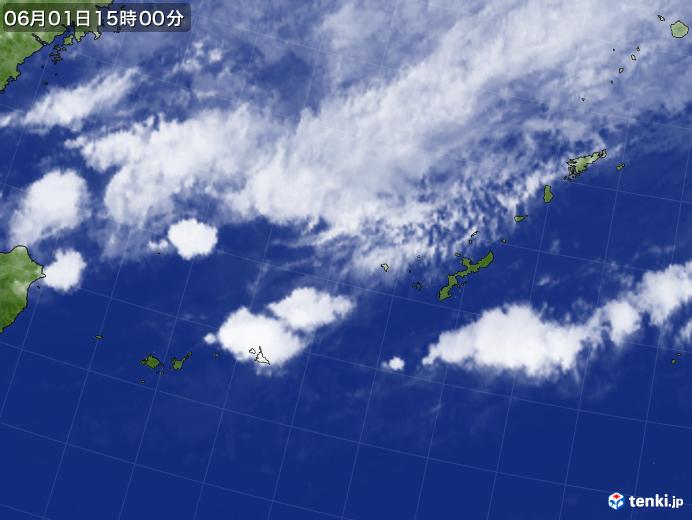 実況天気図(2020年06月01日)