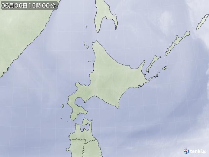 実況天気図(2020年06月06日)