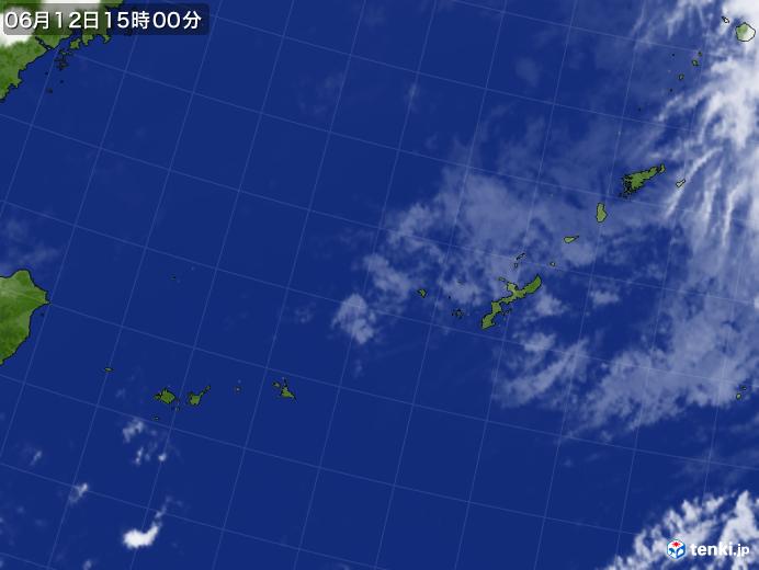 実況天気図(2020年06月12日)