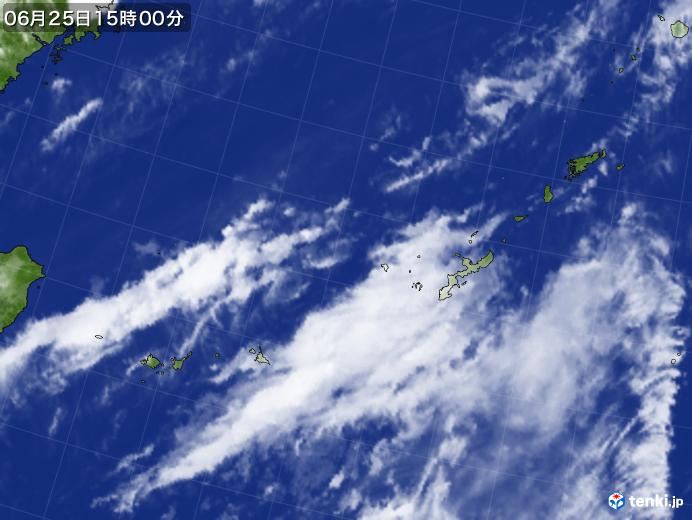 実況天気図(2020年06月25日)