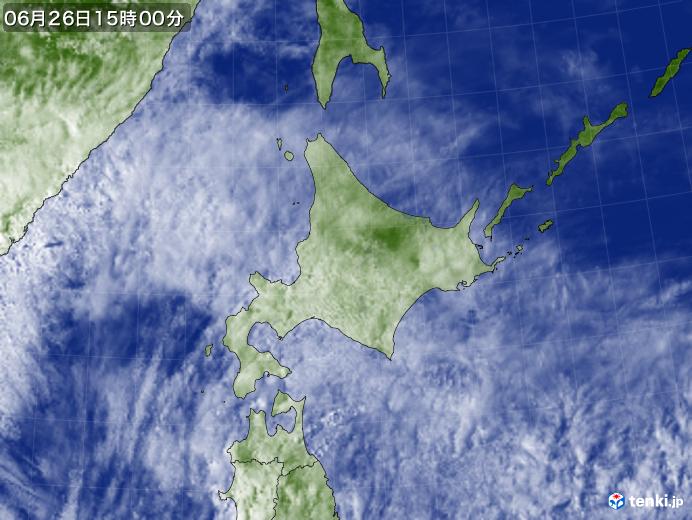 実況天気図(2020年06月26日)