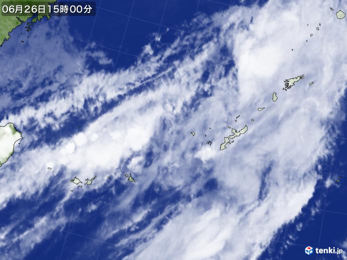 実況天気図(2020年06月26日)