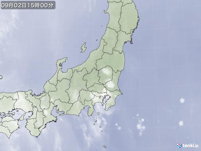 実況天気図(2020年09月02日)