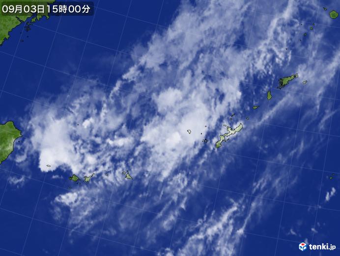 実況天気図(2020年09月03日)