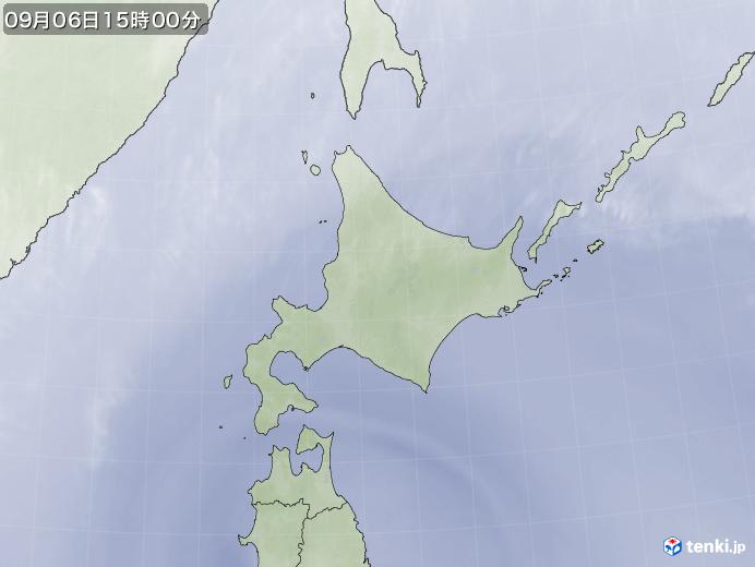 実況天気図(2020年09月06日)