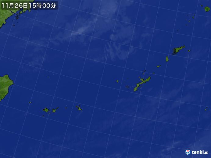 実況天気図(2020年11月26日)