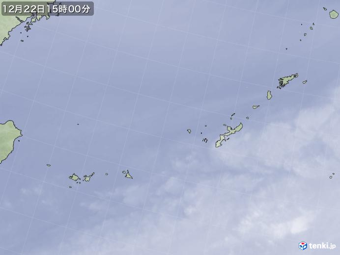 実況天気図(2020年12月22日)