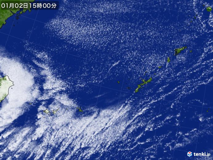 実況天気図(2021年01月02日)