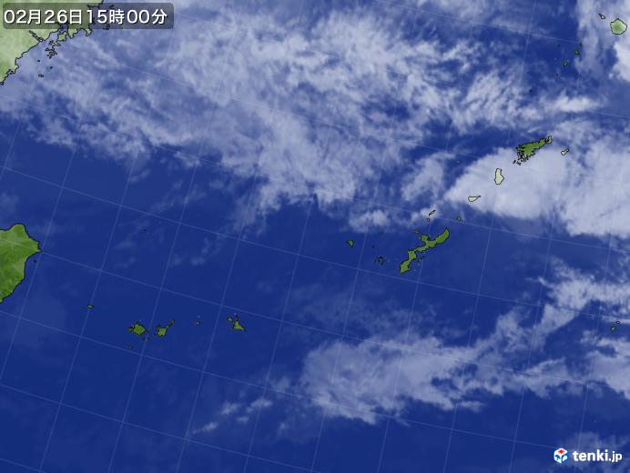 実況天気図(2021年02月26日)