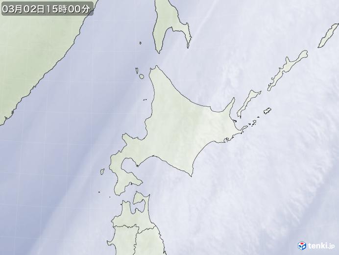 実況天気図(2021年03月02日)