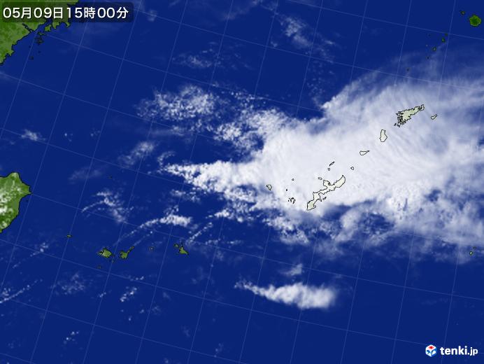 実況天気図(2021年05月09日)