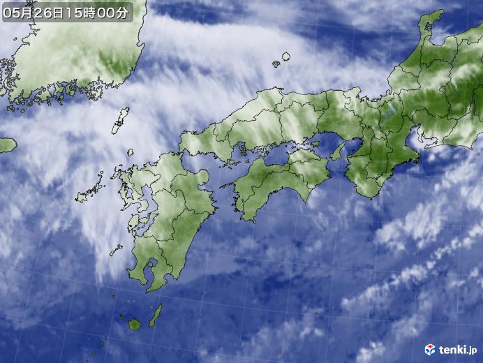 実況天気図(2021年05月26日)