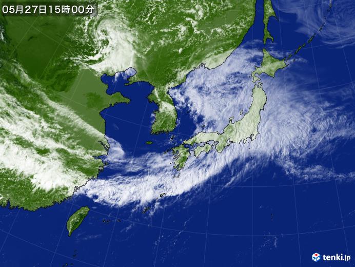 過去の気象衛星 日本付近 21年05月27日 日本気象協会 Tenki Jp 過去の気象衛星 日本付近 21年05月27日 日本気象協会 Tenki Jp