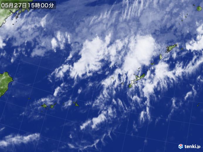 実況天気図(2021年05月27日)