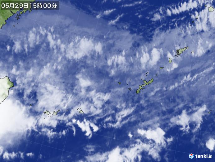 実況天気図(2021年05月29日)