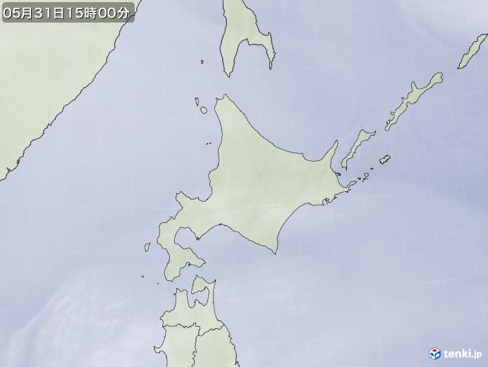 実況天気図(2021年05月31日)