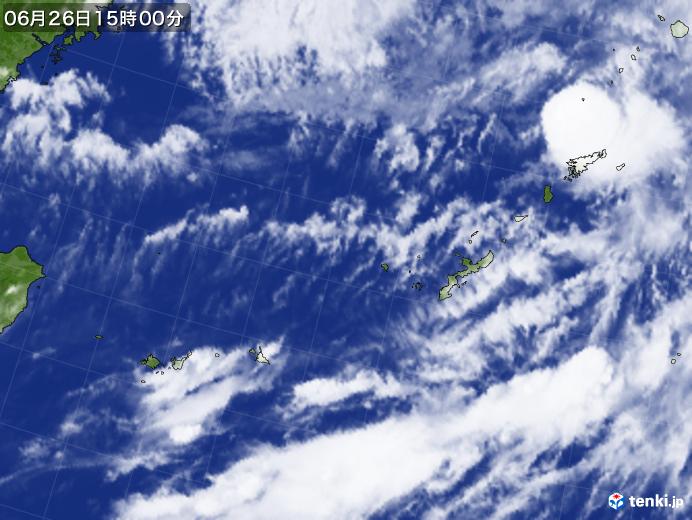 実況天気図(2021年06月26日)