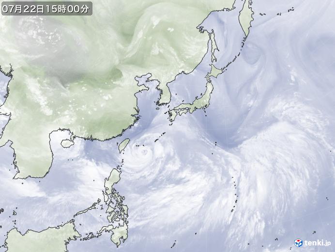 台風7号は華南で熱帯低気圧に変わりました 台風6号には引き続き警戒を 2021年7月22日 エキサイトニュース