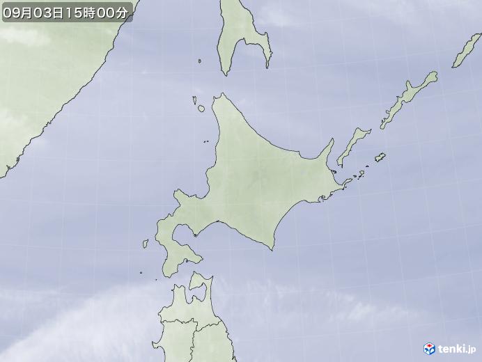 実況天気図(2021年09月03日)