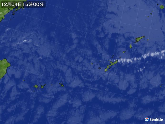 実況天気図(2021年12月04日)