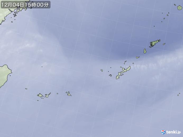 実況天気図(2021年12月04日)