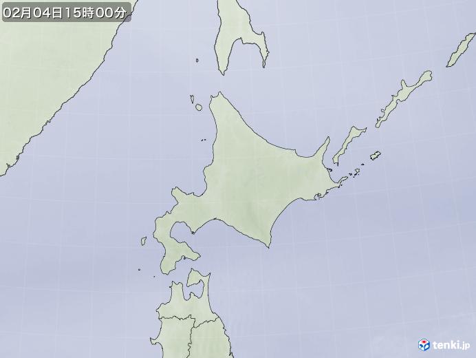 実況天気図(2022年02月04日)