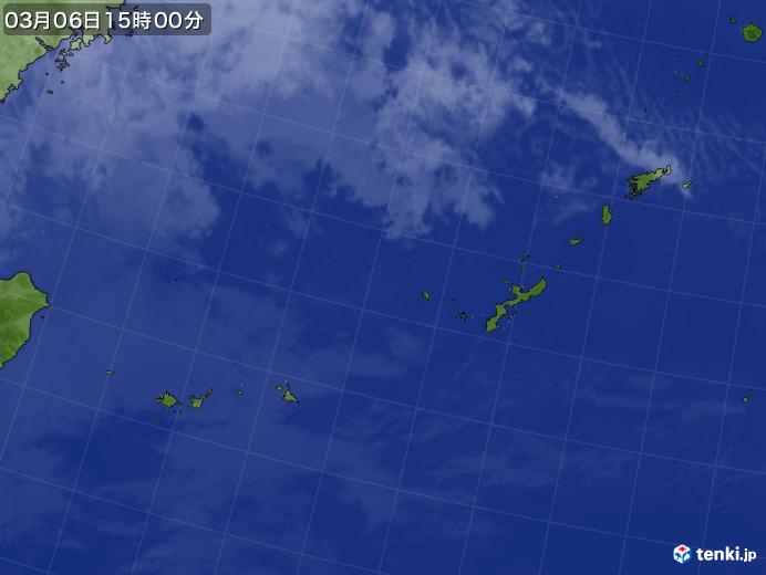 実況天気図(2022年03月06日)