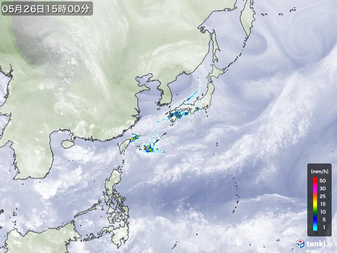 実況天気図(2022年05月26日)