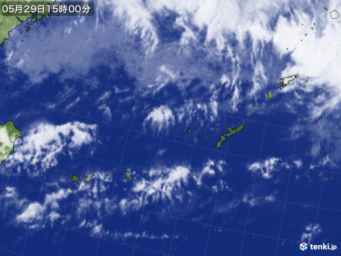 実況天気図(2022年05月29日)