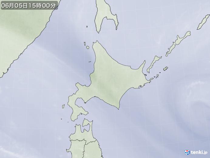 実況天気図(2022年06月05日)
