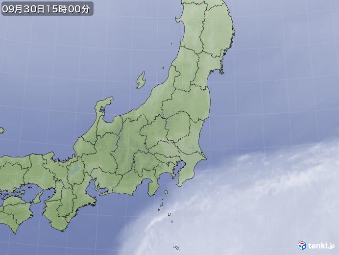過去の気象衛星 東日本 22年09月30日 日本気象協会 Tenki Jp