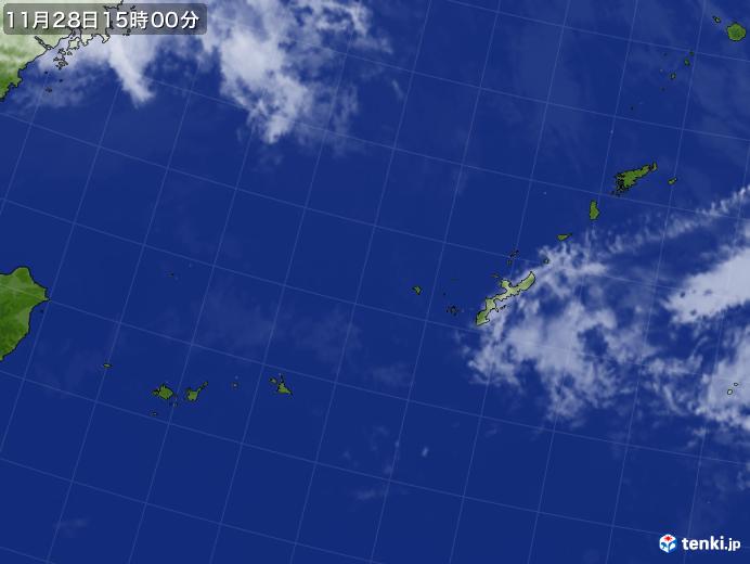 実況天気図(2022年11月28日)