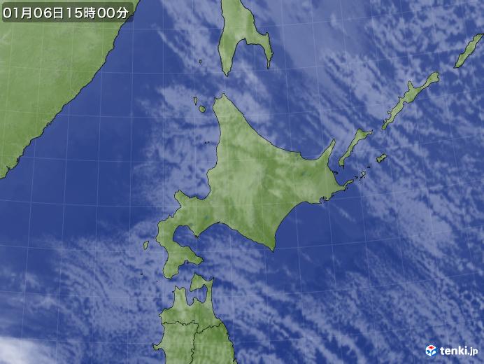 実況天気図(2023年01月06日)